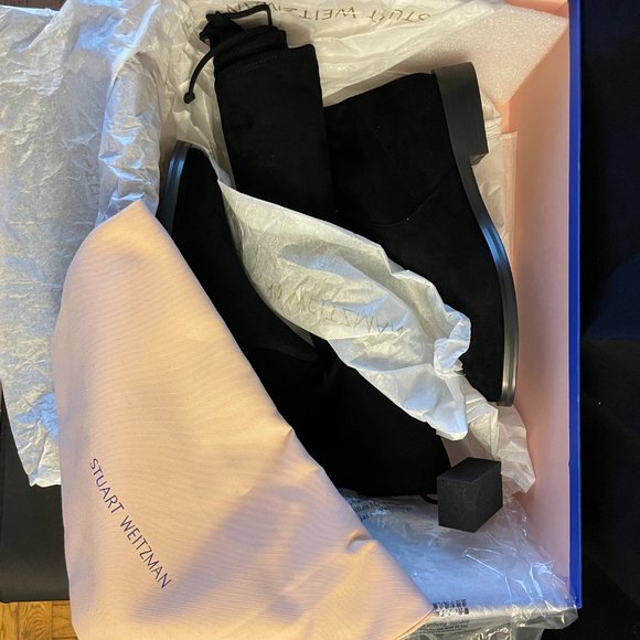 NEW Stuart Weitzman Jocey Suede Over-The-Knee Boot US 10 - Picture 3 of 10